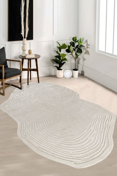 Conceptum Amorf - Ar003 Crema 120 x 180 cm Conceptum Amorf - Ar003 Crema 120 x 180 cm